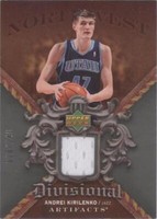2007-08 Upper Deck Artifacts - Andrei Kirilenko #DA-AK