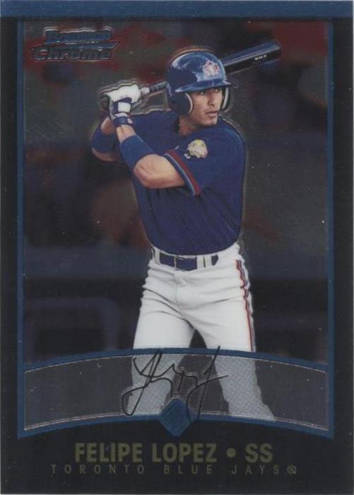 2001 年 Bowman Chrome - Felipe Lopez #266