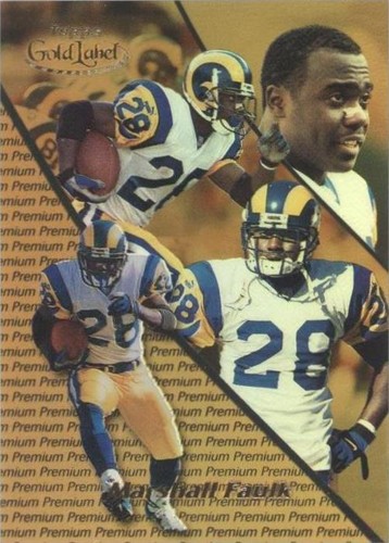 2000 Topps Gold Label Marshall Faulk #79