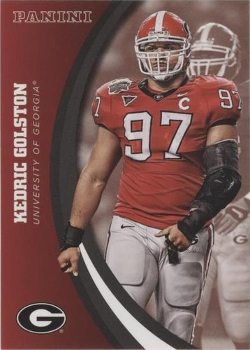 2015 Panini Georgia Bulldogs Kedric Golston #40
