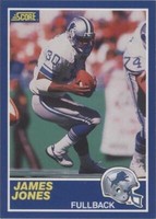 1989 Score James Jones #71