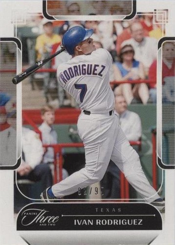 2024 Panini Three and Two - Ivan Rodriguez #25