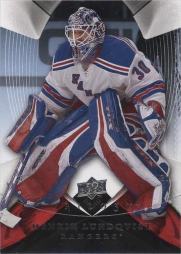 2008-09 Upper Deck Trilogy - Henrik Lundqvist #27