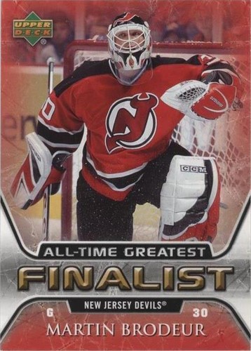 2005-06 Upper Deck NHL Finalist - Martin Brodeur #35