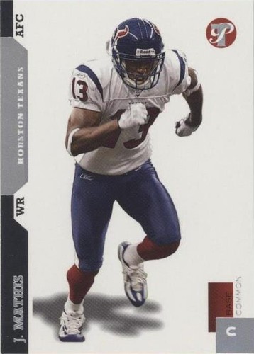 2005 Topps Pristine Jerome Mathis #96