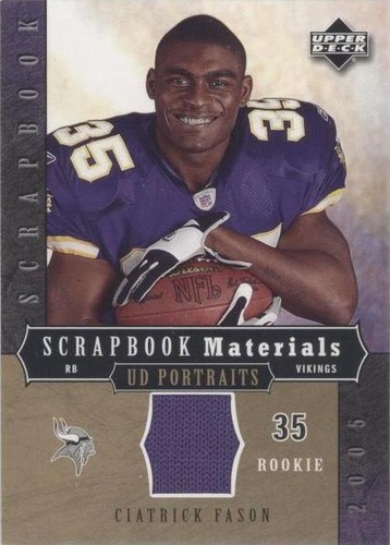 2005 Upper Deck Portraits Ciatrick Fason #SB-CI