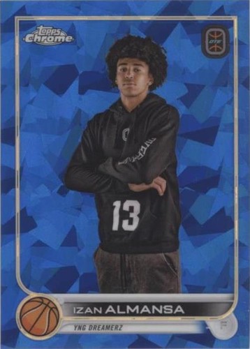 2022-23 Topps Chrome OTE Overtime Elite Sapphire Edition - Izan Almansa #57