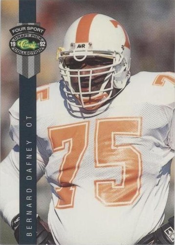 1992 Classic Four Sport Draft Pick Collection Bernard Dafney #92