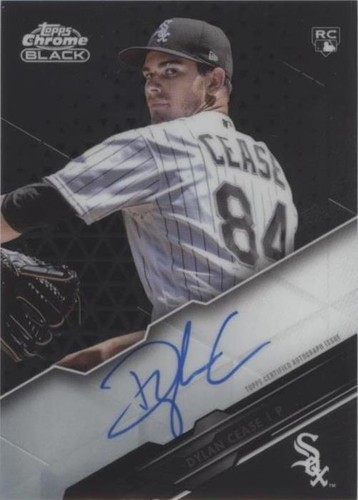 2020 Topps Chrome Black - Dylan Cease #CBA-DYL
