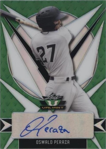 2021 Leaf Valiant - Oswald Peraza #BA-OP1