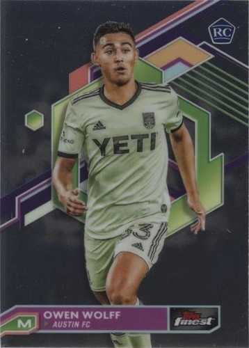 2023 Topps Finest MLS Owen Wolff #34
