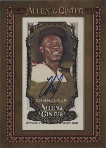 2024 Topps Allen & Ginter - Jazz Chisholm #MA-JCH
