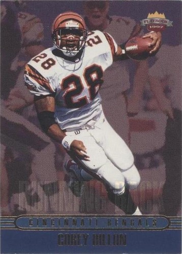 1997 Score Board Playbook Corey Dillon #38