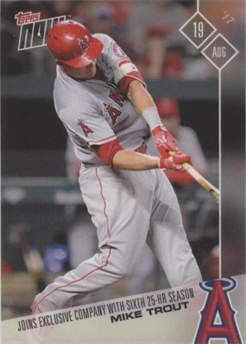 2017 Topps Now - Mike Trout #498