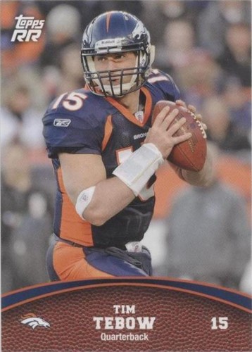 2011 Topps Rising Rookies Tim Tebow #28