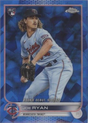 2022 Topps Chrome Update Series Sapphire Edition - Joe Ryan #US54