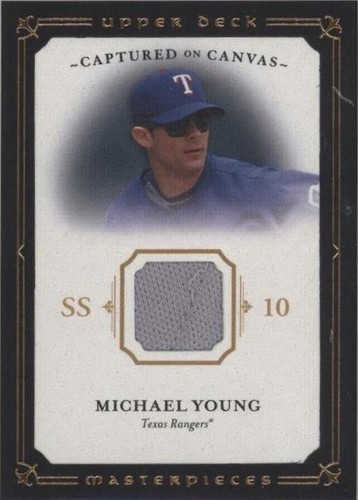 2008 Upper Deck Masterpieces - Michael Young #CC-MY
