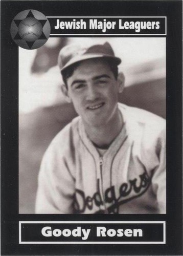 2003 American Jewish Historical Society Jewish Major Leaguers - Goody Rosen #58
