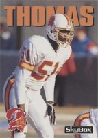 1992 Skybox Impact Broderick Thomas #124