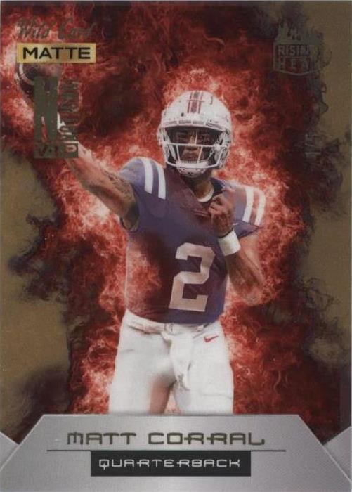 2022 Wild Card MATTE National Convention Matt Corral #RHN-16