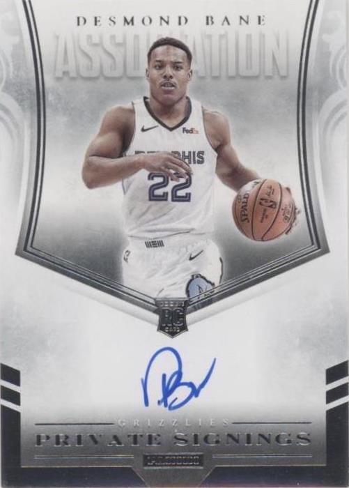 2020-21 Panini - Desmond Bane #PSA-DBA