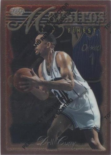 1996-97 Topps Finest - Dell Curry #8
