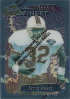 1995 Topps Finest Errict Rhett #21