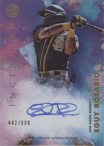 2021 Bowman Inception - Eguy Rosario #PA-ERO