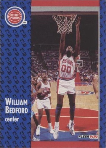 1991-92 Fleer - William Bedford #278