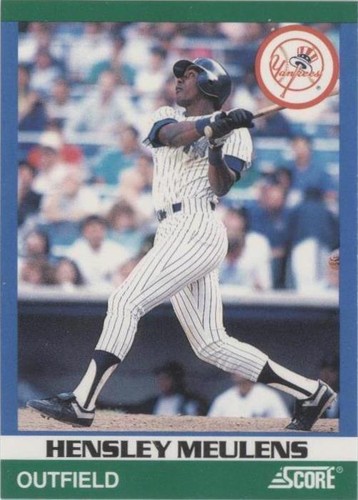 1991 Score 100 Hottest Rookies - Hensley Meulens #84