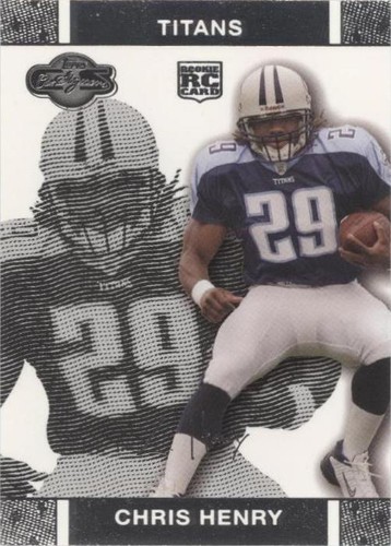 2007 Topps Co-Signers Chris Henry #65