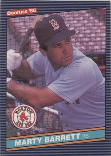 1986 Donruss - Marty Barrett #294