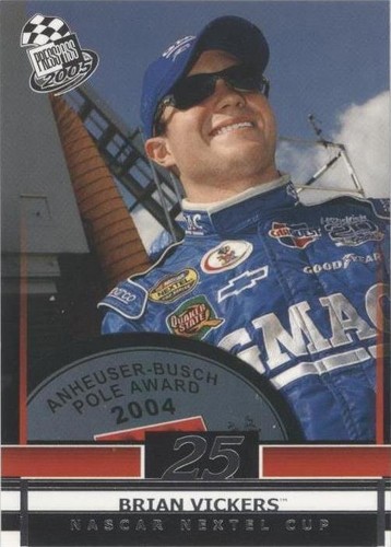 2005 Press Pass - Brian Vickers #20