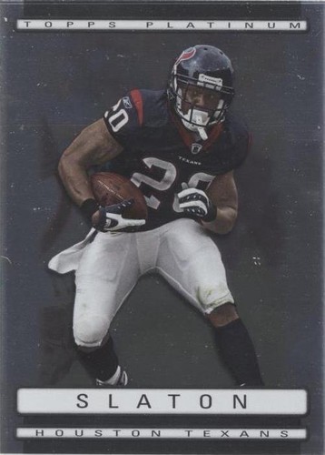 2009 Topps Platinum Steve Slaton #24