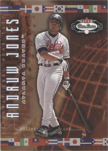 2002 Fleer Box Score - Andruw Jones #205