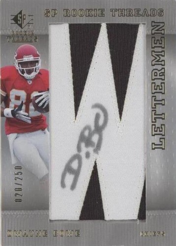 2007 SP Rookie Threads Dwayne Bowe #150