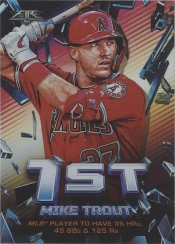 2020 Topps Fire - Mike Trout #SS-3
