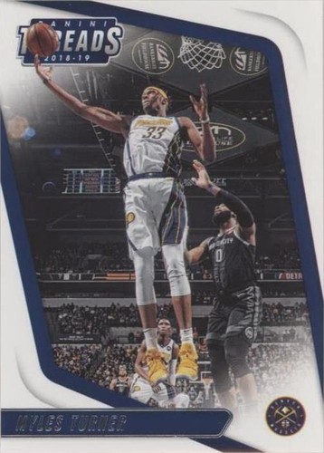 2018-19 Panini Threads - Myles Turner #65