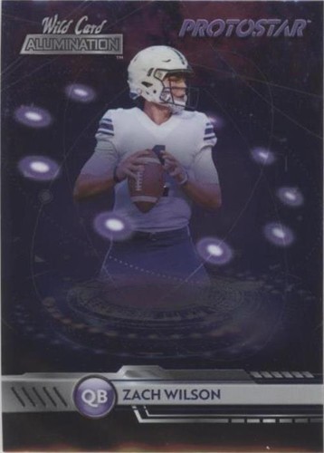 2021 Wild Card Alumination Zach Wilson #PS-2
