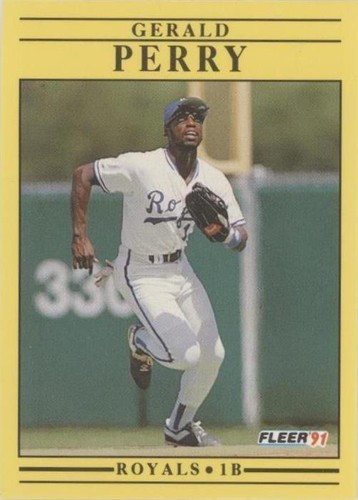 1991 Fleer - Gerald Perry #566