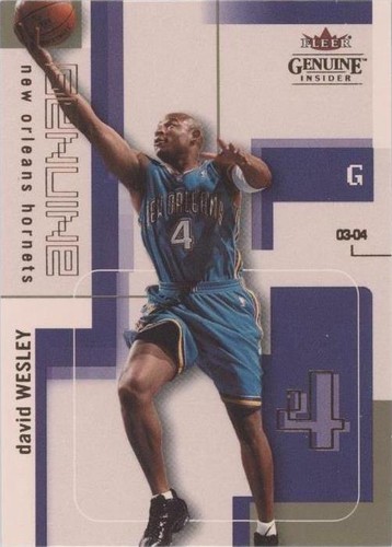 2003-04 Fleer Genuine Insider - David Wesley #60