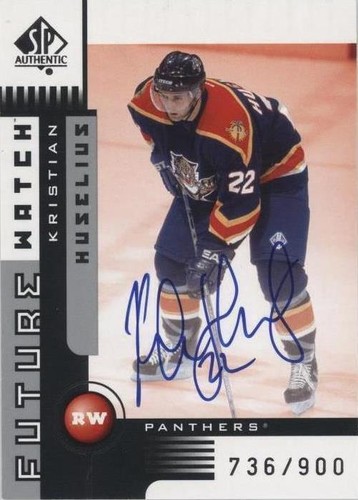 2001-02 SP Authentic - Kristian Huselius #177