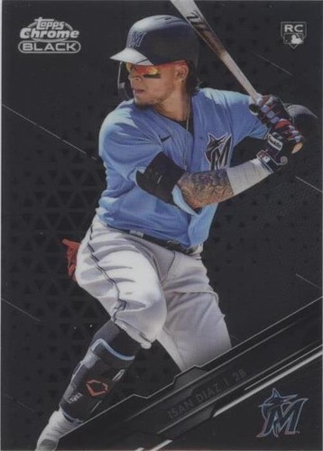 2020 Topps Chrome Black - Isan Diaz #27