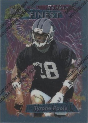 1995 Topps Finest Tyrone Poole #234