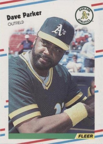 1988 Fleer Update - Dave Parker #U-55