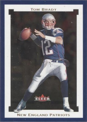 2002 Fleer Premium Tom Brady #106
