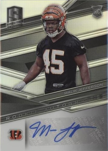 2018 Panini Spectra Malik Jefferson #194