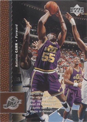 1996-97 Upper Deck - Antoine Carr #123