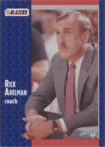 1991-92 Fleer - Rick Adelman #166