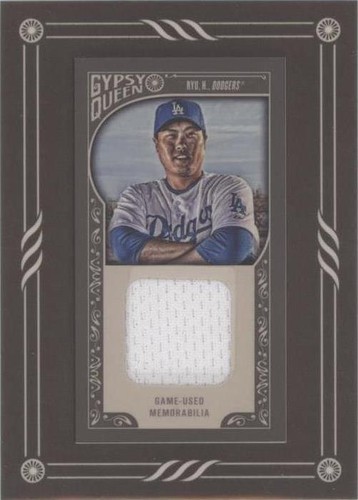 2015 Topps Gypsy Queen - Hyun-jin Ryu #GMR-HR